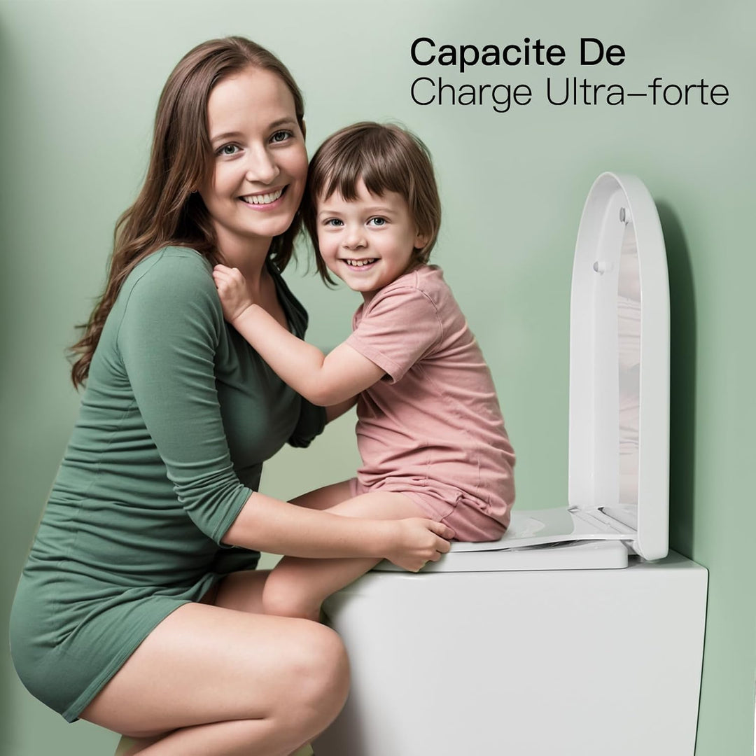 Rainsworth Nano Glaze Toilettensitz Kinder Form D,Urea Formaldehyd Wc Sitz Mit Absenkautomatik,Ergon