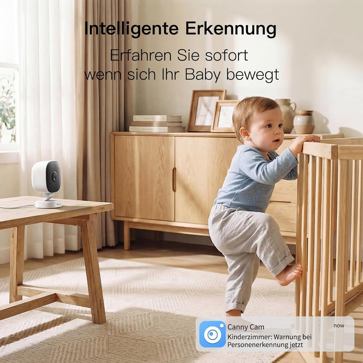 VIMTAG 2,5K Überwachungskamera Aussen, 5GHz WLAN Kamera Outdoor,Aussenkamera,Farbige Nachtsicht,Tag&