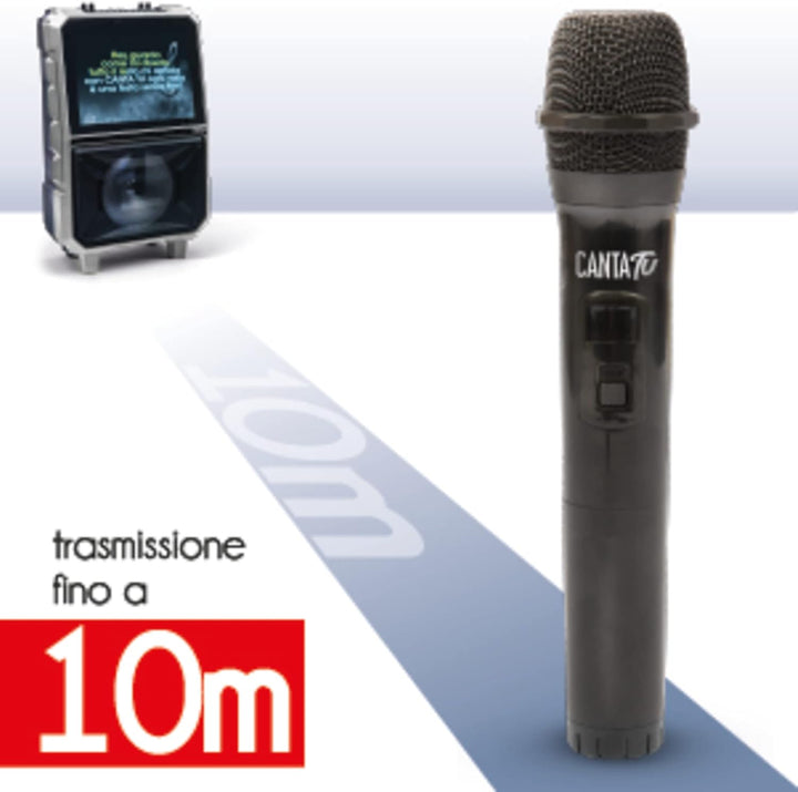 Canta Tu Kabelloses Bluetooth-Mikrofon, Karaoke-Mikrofon, Reichweite 10 Meter, einfache Verbindung,
