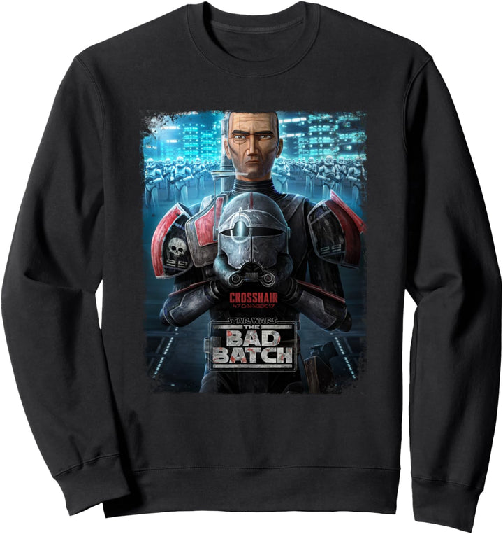 Star Wars The Bad Batch Crosshair Character Poster Sweatshirt