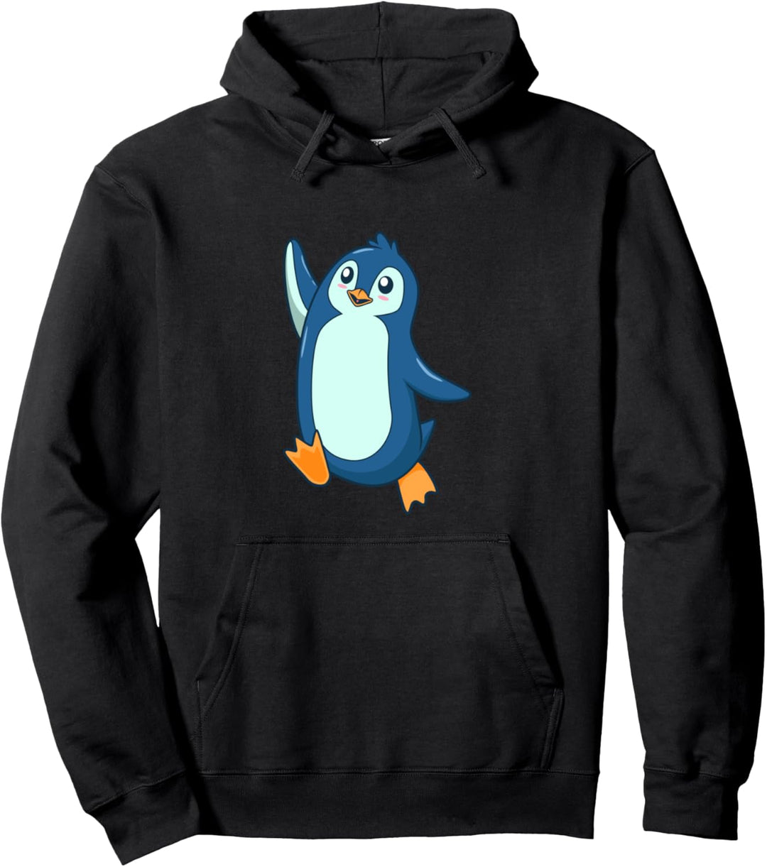 Kawaii Pinguin Pullover Hoodie
