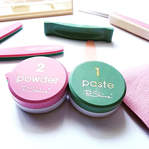P-SHINE Japanisches Maniküre-Set, professionelle Nagelpflege, Nagelplatten-Reparaturbehandlung, Anle