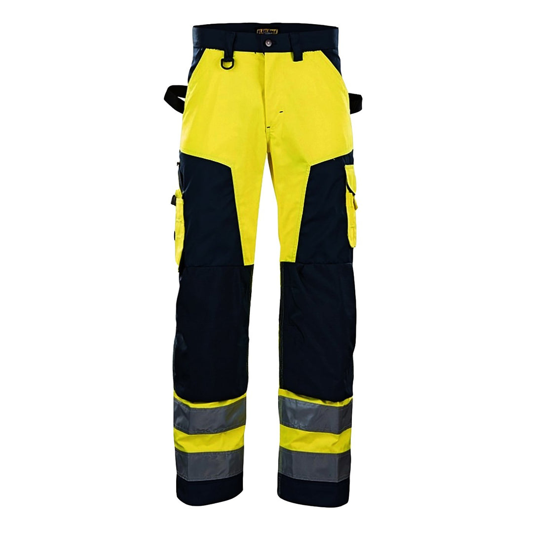 Blaklader 15661811 Hochwertige Arbeitshose Ohne Nageltaschen, gelb/ schwarz, grootte D128 D128 Yello