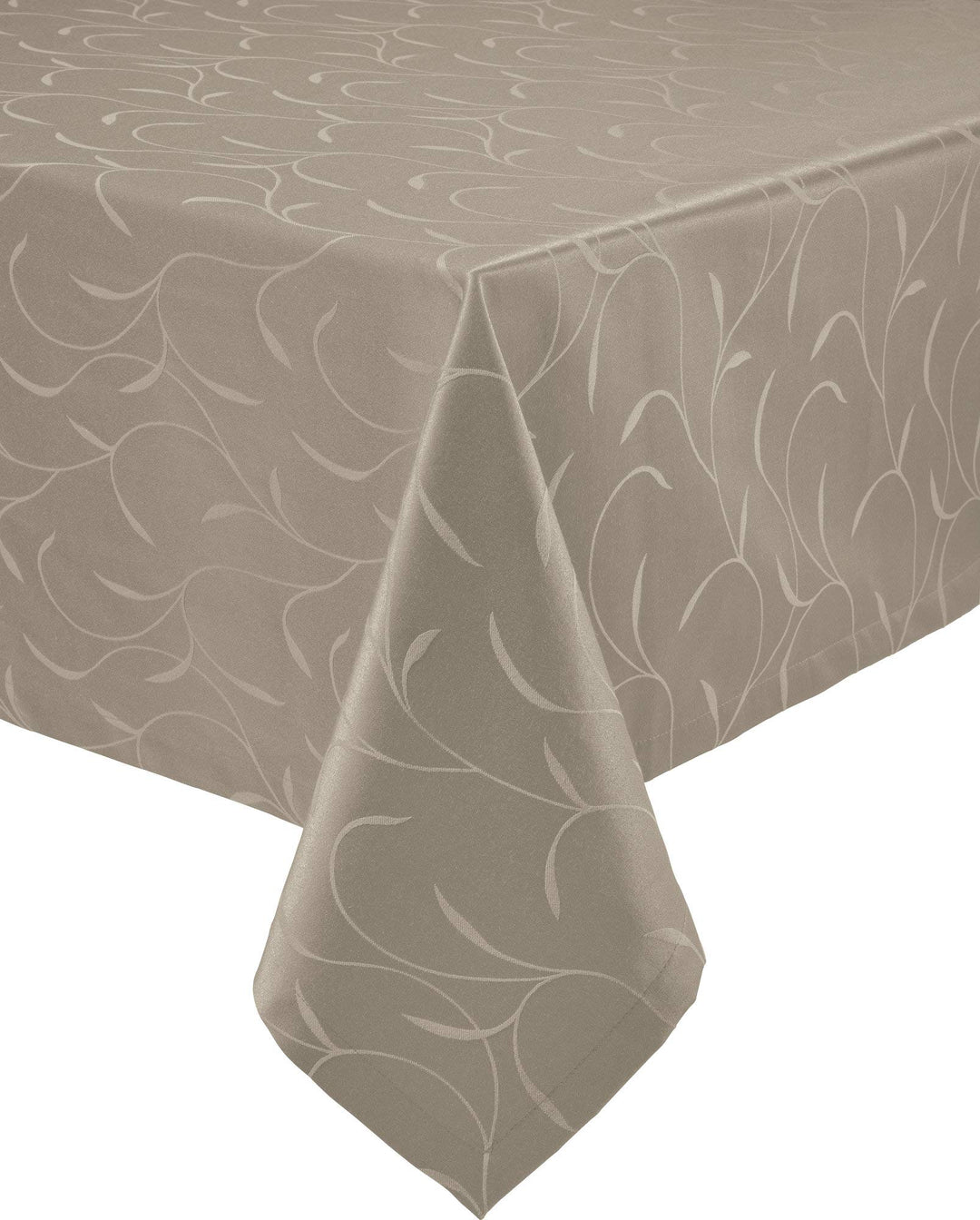 Erwin Müller Tischwäsche, Tischdecke Uni, Remscheid Taupe Grösse 150x350 cm - hochwertige Qualität m