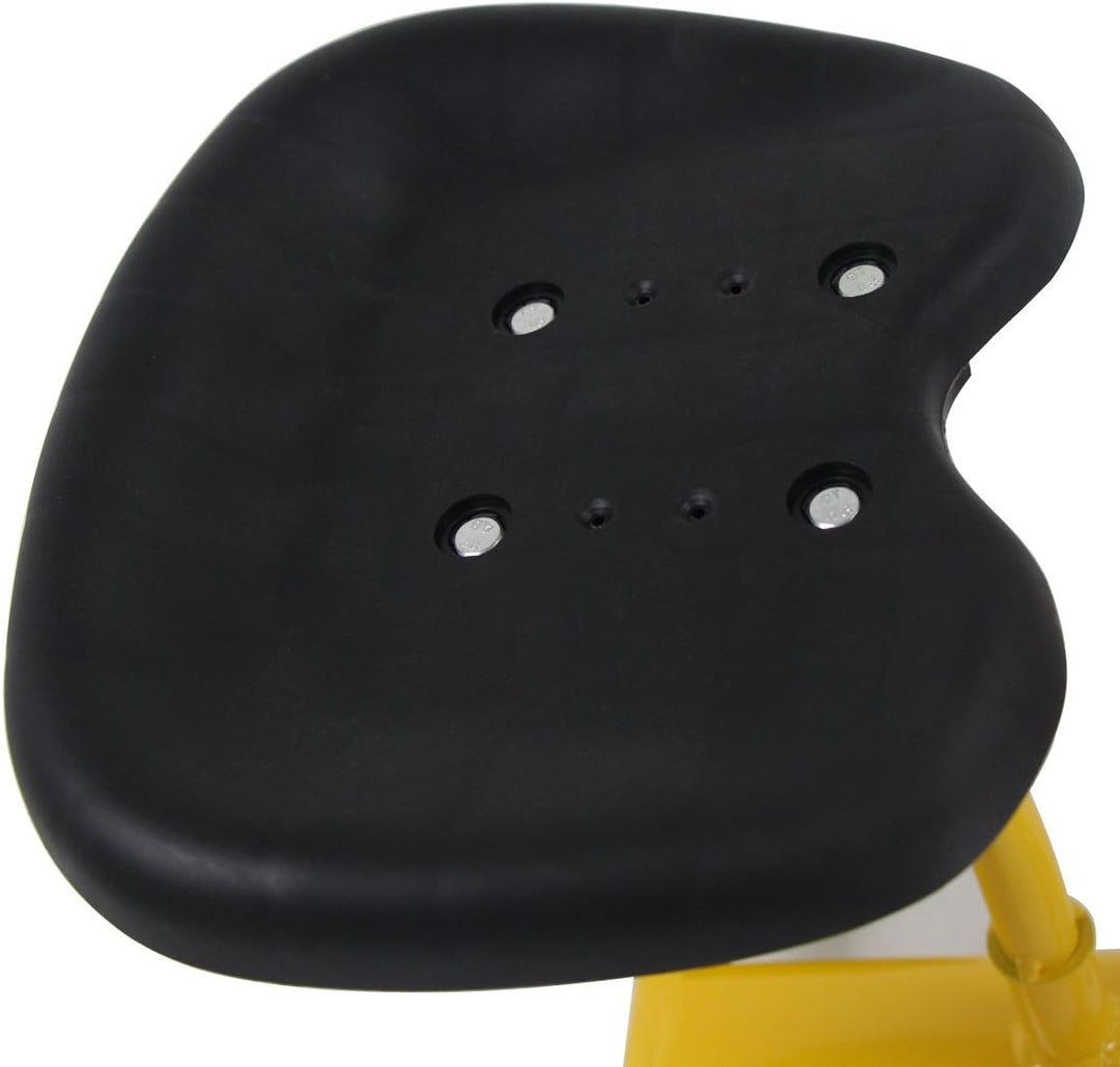 COSTWAY Sitzbagger 360° drehbar, Bagger zum Draufsitzen Metall mit Schaufel & Rädern, Bagger Sandkas