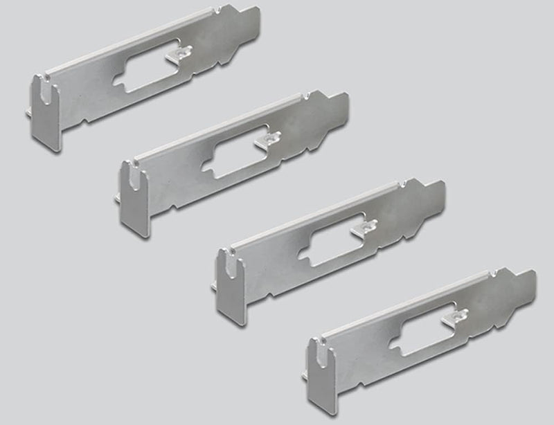 Delock PCI Express Karte 4 x Seriell Silber