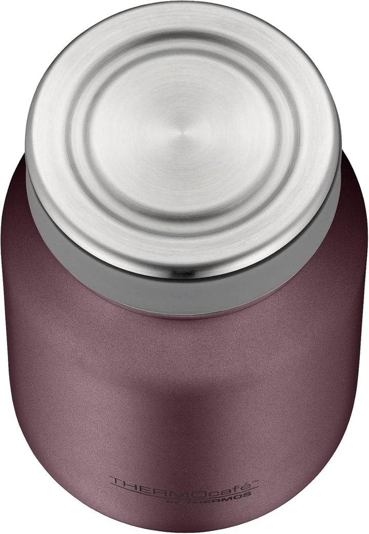 THERMOcafé by THERMOS TC FOOD JAR burgundy mat 0,50l, 9h heiss 14h kalt, Thermobehälter für Essen, d