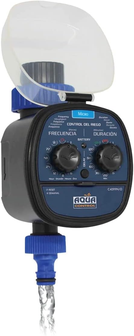 Aqua Control C4099O Bewässerungsprogrammierer für den Garten, für alle Arten von Hähnen, Öffnung bei