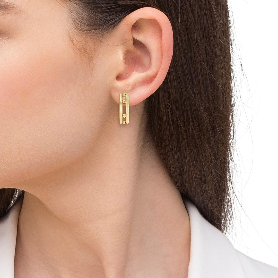 Tommy Hilfiger Jewelry Ohrstecker für Damen aus Edelstahl mit Kristallen - 2780615