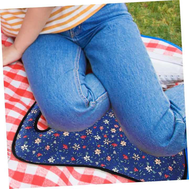 HEMOTON Bequeme Kniepolster Gartenkniebank Aus Memory Schaumstoff Für Outdoor Gartenarbeit Und Campi