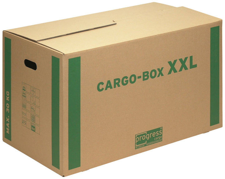 progressCARGO Transport-Umzugskarton, Eco, PC CB01.03, 1-wellig, 750 x 420 x 440 mm, 10-er Pack, bra
