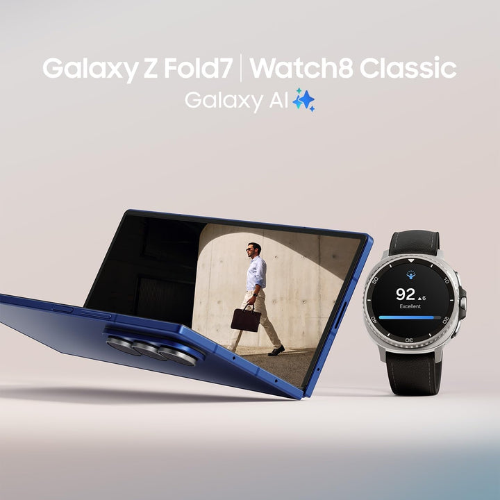 Samsung Galaxy Z Fold7 256GB Jet Black (CAD Version & Garantie) - AI Smartphone, Snapdragon 8 Elite,