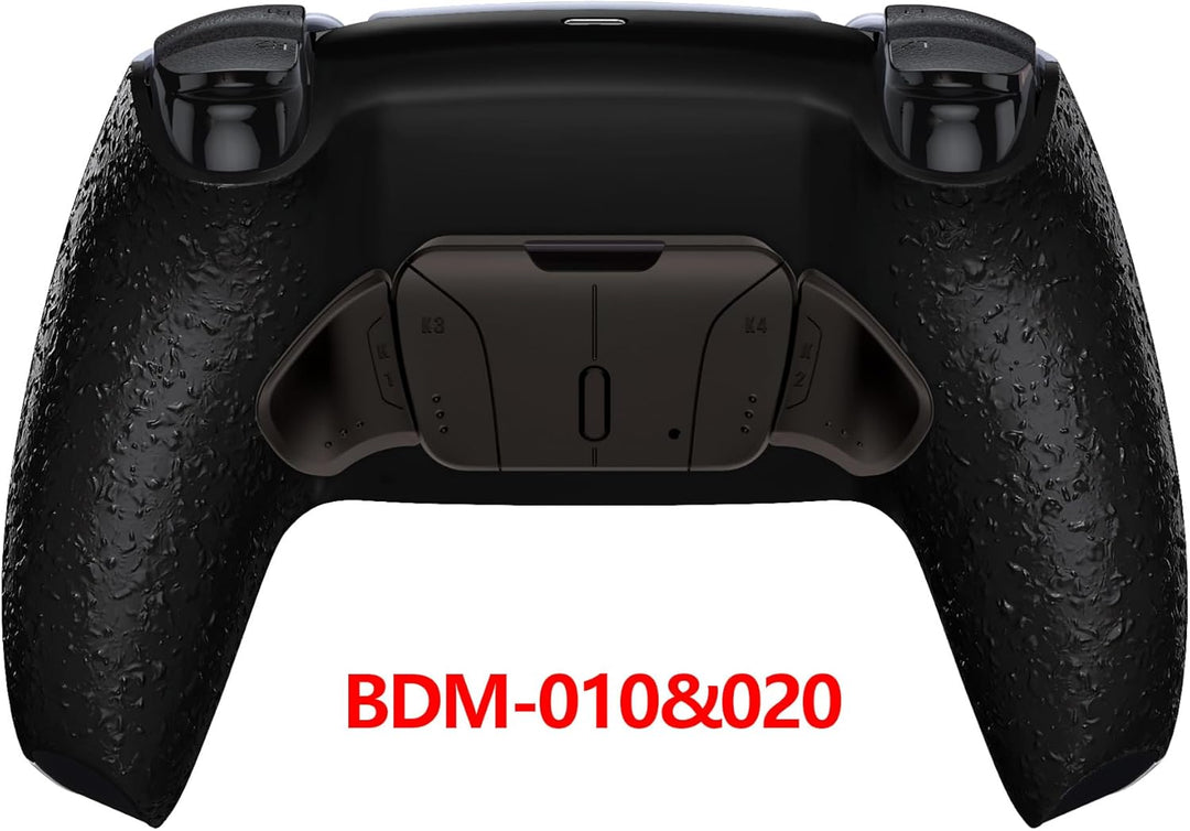 eXtremeRate Programmierbar RISE4 Remap Kit für ps5 Controller BDM-010/020,Real Metal Buttons(RMB) Re