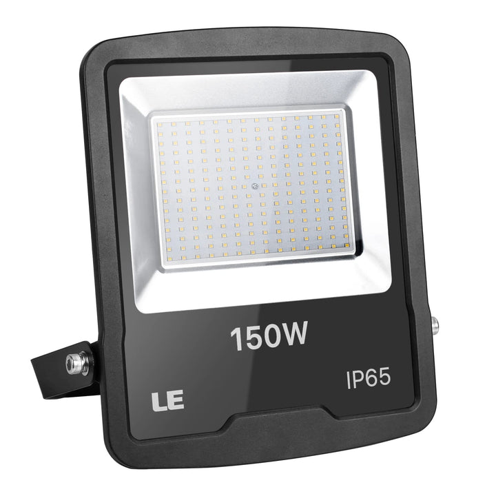LE LED Strahler Aussen, 150W LED Fluter mit Stecker, Superhell 12000LM 5000K Tageslichtweiss Aussens
