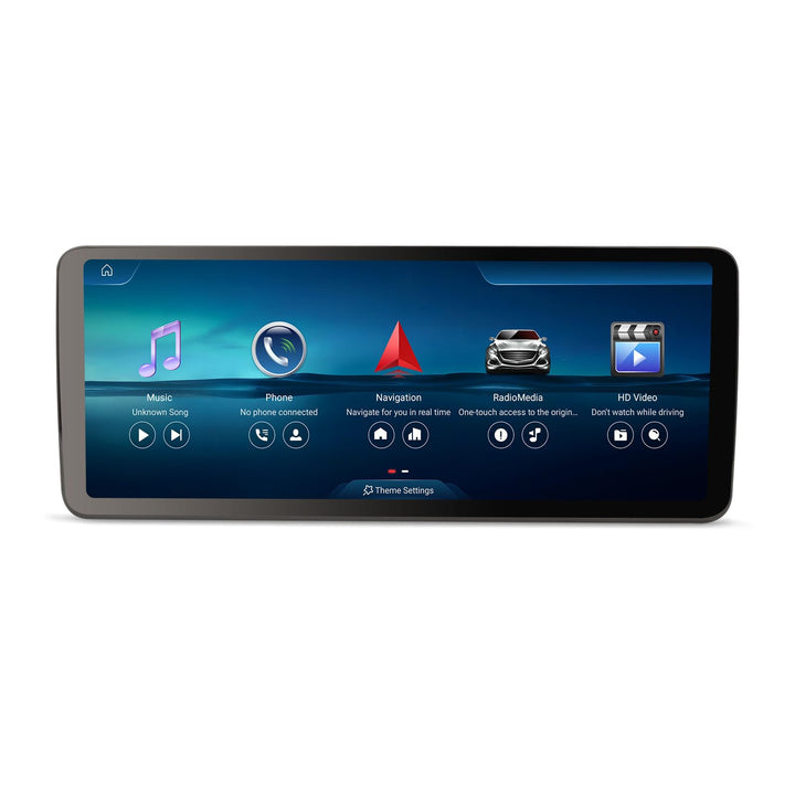 Erisin 12.3" Android 16 Autoradio GPS Navi für Mercedes A Klasse W176 GLA X156 CLA C117 NTG 4.5/4.7,