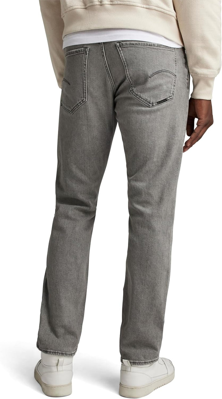 G-Star Raw Herren Jeans Mosa Straight Jeans 27W / 30L Blau (Faded Moonstone D23692-d497-g340), 27W /