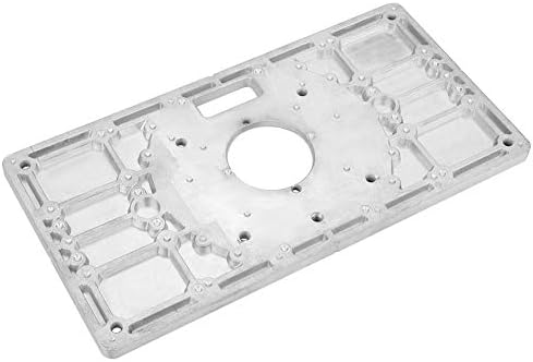 Router Tabelle einfügen Platte, Aluminium Router Tabelle Insert Plate Fräsplatte Router Tischeinsatz