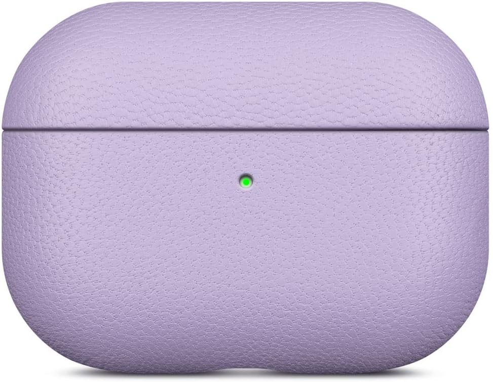 Haobobro [Lambskin Series] AirPods Pro 2. Generation Hülle 2022 - AirPods Pro 2 Leder Case - AirPods