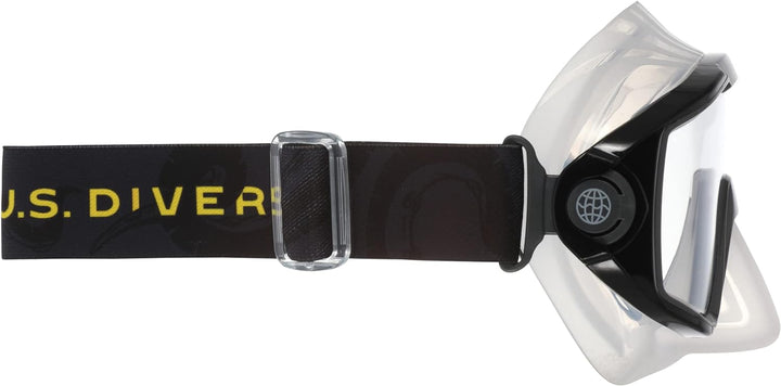 US Divers | Schnorchelmaske Avila für Erwachsene L BLACK DARK GREY, L BLACK DARK GREY