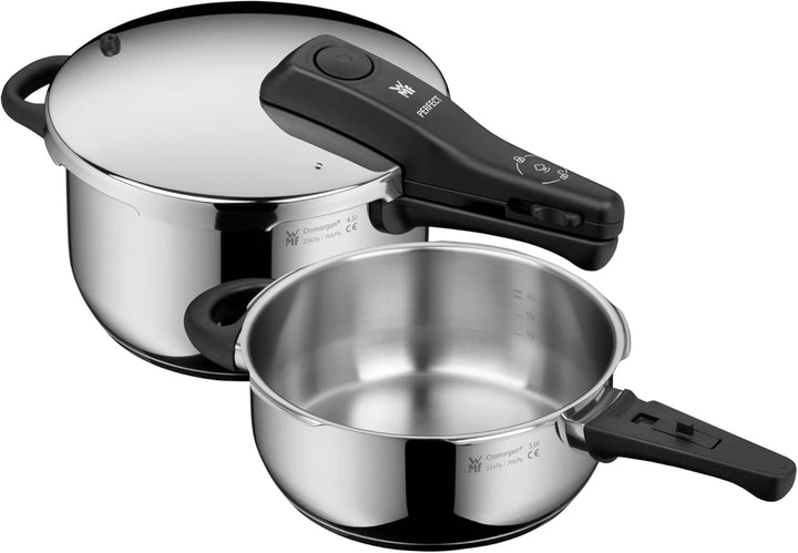 WMF Perfect One Pot Schnellkochtopf Set Induktion 2-teilig & Perfect One Pot Schnellkochtopf Indukti