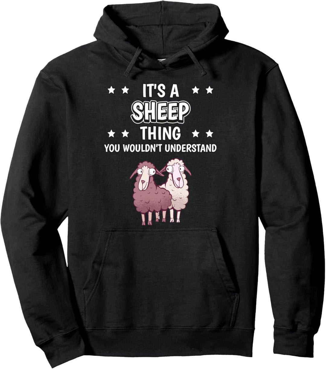 Ist so ein Schaf Ding Lustiger Spruch Schafe Pullover Hoodie