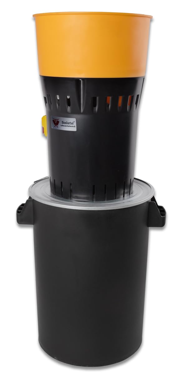 Beeketal Getreidemühle elektrisch 1000W | Profi Schrotmühle & Kornmühle mit 20L Behälter | inkl. 4 E
