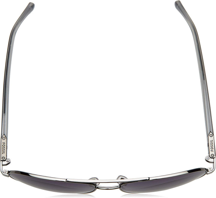 Fossil Unisex Sunglasses 58 Kj1/9o Dk Ruthenium, 58 Kj1/9o Dk Ruthenium