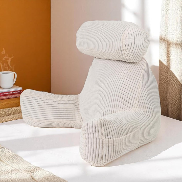 bananair – Lesekissen für Bett und Sofa aus Cord – Abnehmbare, Maschinenwaschbare Hülle – Weich & Ko