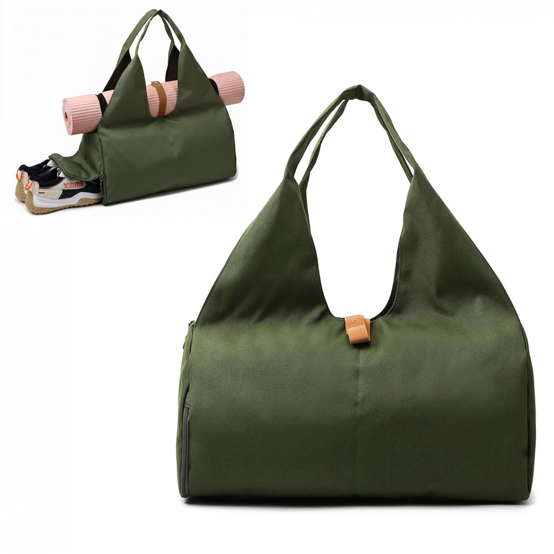 Yogatasche Sporttasche Damen Herren mit Schuhfach & Nassfach – Yoga Tasche Fitnesstasche Trainingsta