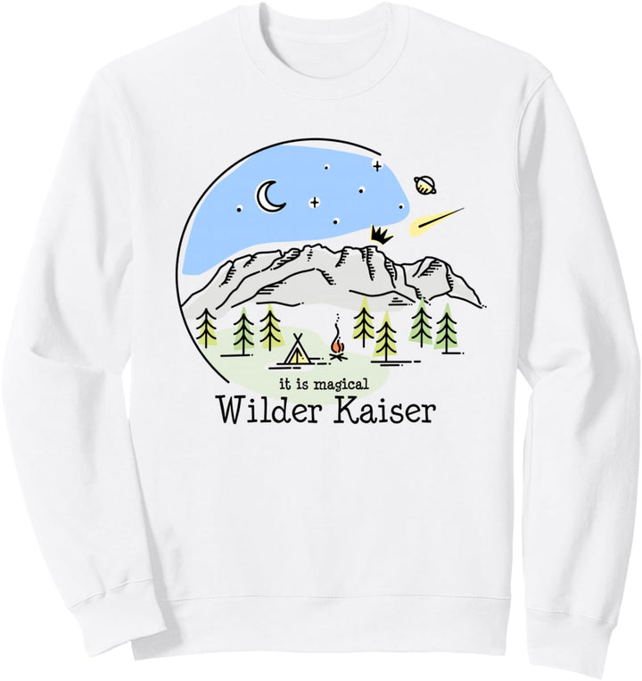 Wilder Kaiser Bergwandern Souvenirs Österreich Kitzbühel Sweatshirt