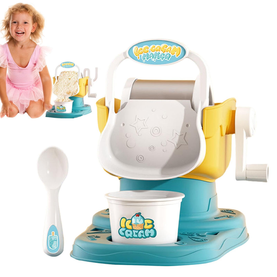 Ice Cream Maker Machine | Soft Serve Ice Cream Machine | Manual Ice Cream Machine | Kid's Fruit Smoo