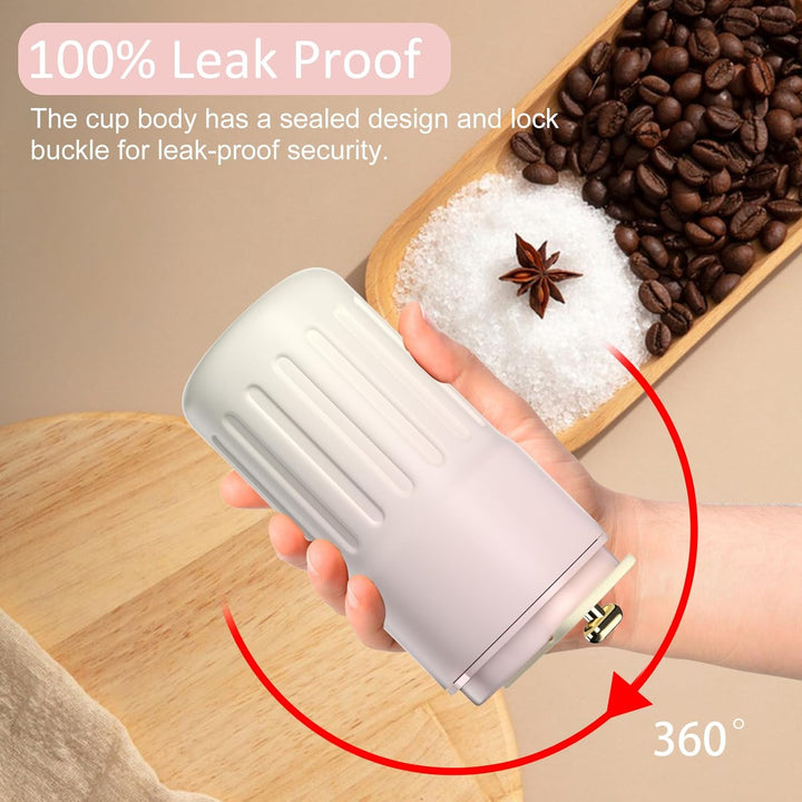 Homealexa Kaffeebecher Digitalanzeige Thermosflaschen 410ml 316 Edelstahl Travel Mug Isolierter Vaku