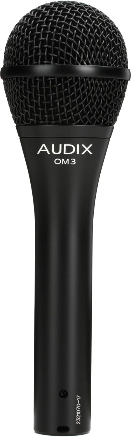 Audix OM3 Multi-Purpose Vocal and Instrument Dynamic Vocal Microphone