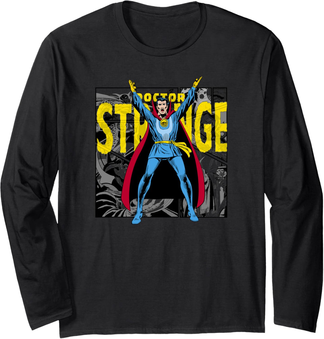 Marvel Doctor Strange Classic Comic Langarmshirt