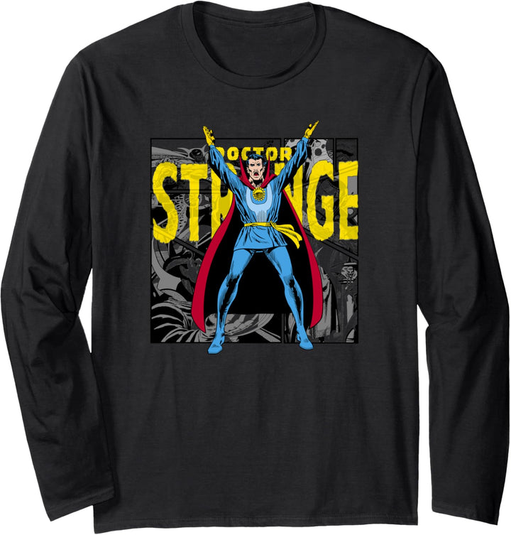 Marvel Doctor Strange Classic Comic Langarmshirt