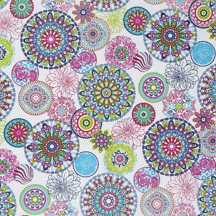 SCHÖNER LEBEN. Zugluftstopper Fenster mit Mandala Muster bunt, Auswahl:120cm Länge ca. 120x15x15cm (