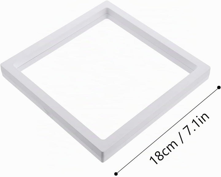 Gadpiparty 2 Stück 3D Schweberahmen Displayhalter aus Transparentem Kunststoff Schwebende Münz und S