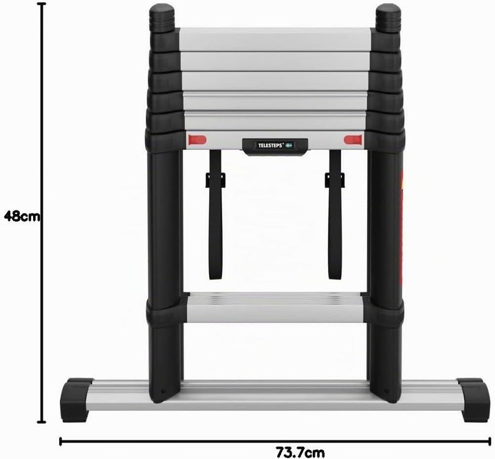 Telesteps PrimeLine Teleskop-Kombileiter / Kombileiter 2,3 m / Leiter aus Aluminium / Nr. 7242300681