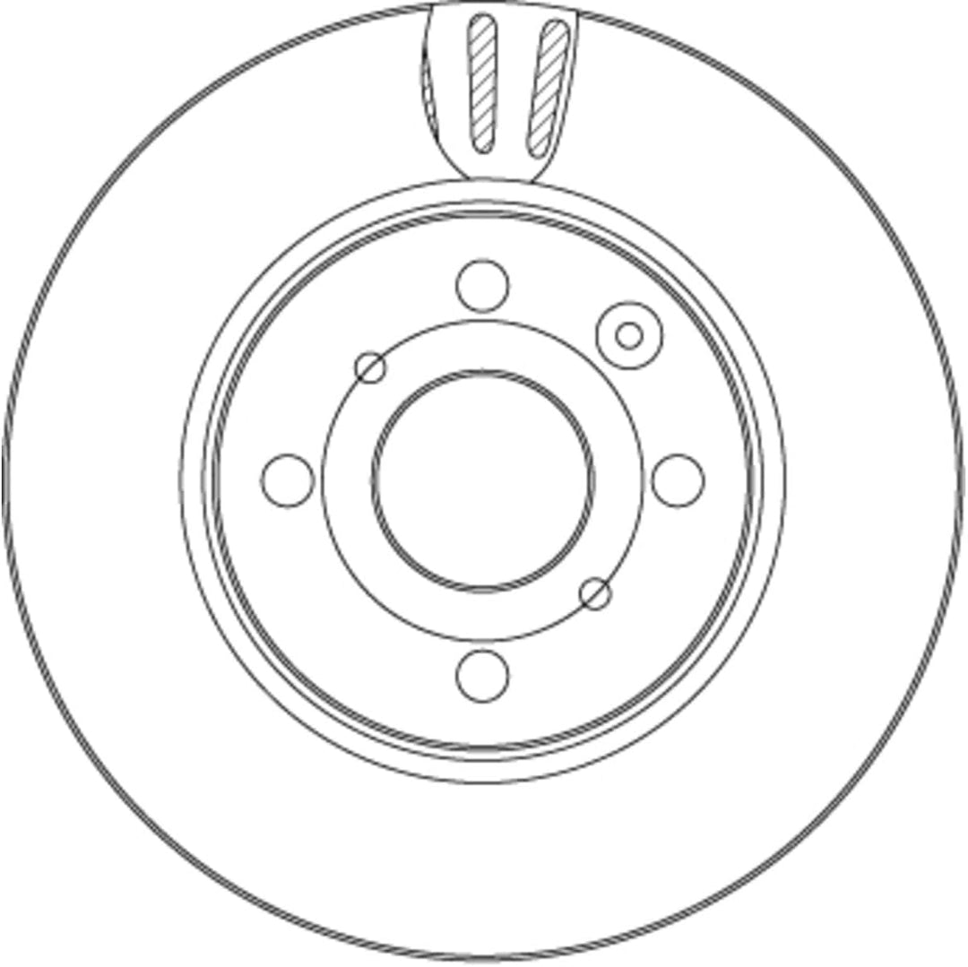 TRW DF4469 Bremsscheibe - (Paar)