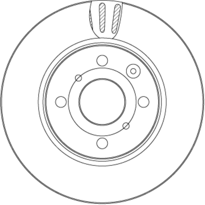 TRW DF4469 Bremsscheibe - (Paar)