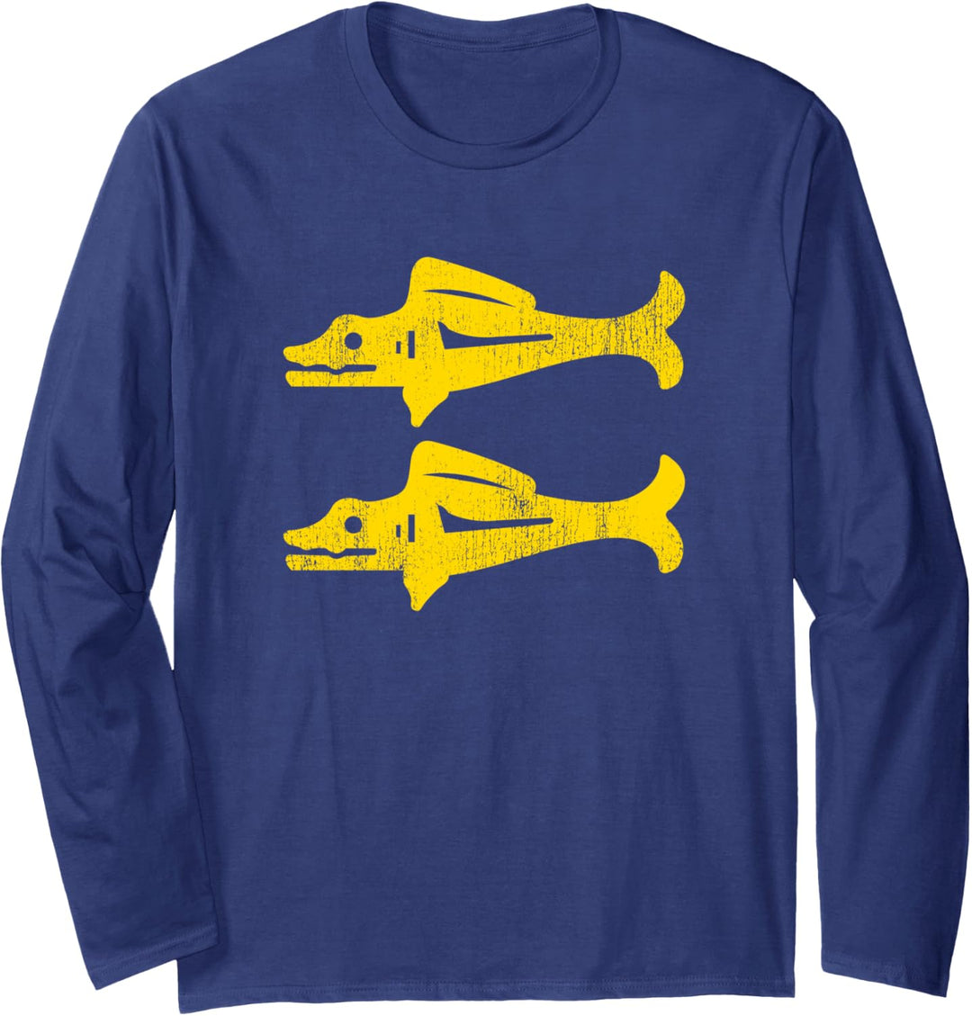 Legends of the Hidden Temple Blue Barracudas Langarmshirt