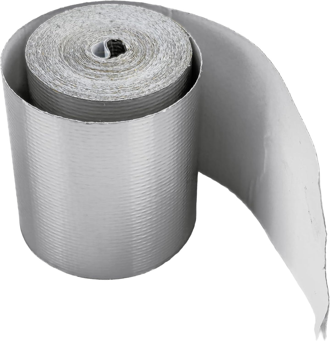 450°C Silber Thermo Isolierungsband Hitzeschutz Selbstklebend 5 Meter x 50mm
