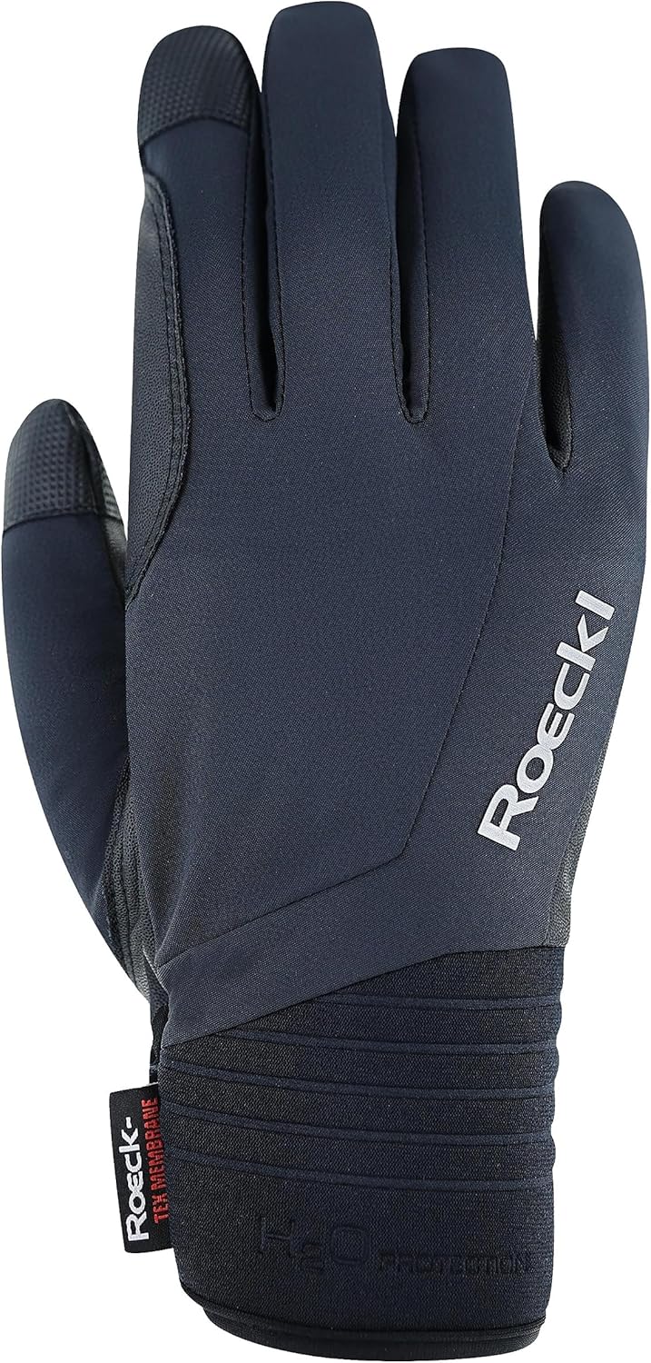 Roeckl Sports Reithandschuh WINSFORD, Freizeit Winter Handschuh, 2 Farben, Grösse 6-11 9 Schwarz, 9