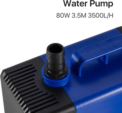 Cloudray Water Pump Tauchwasserpumpe 80W 3,5M 3500L / H IPX8 220V für CO2 Lasergravur Schneide masch