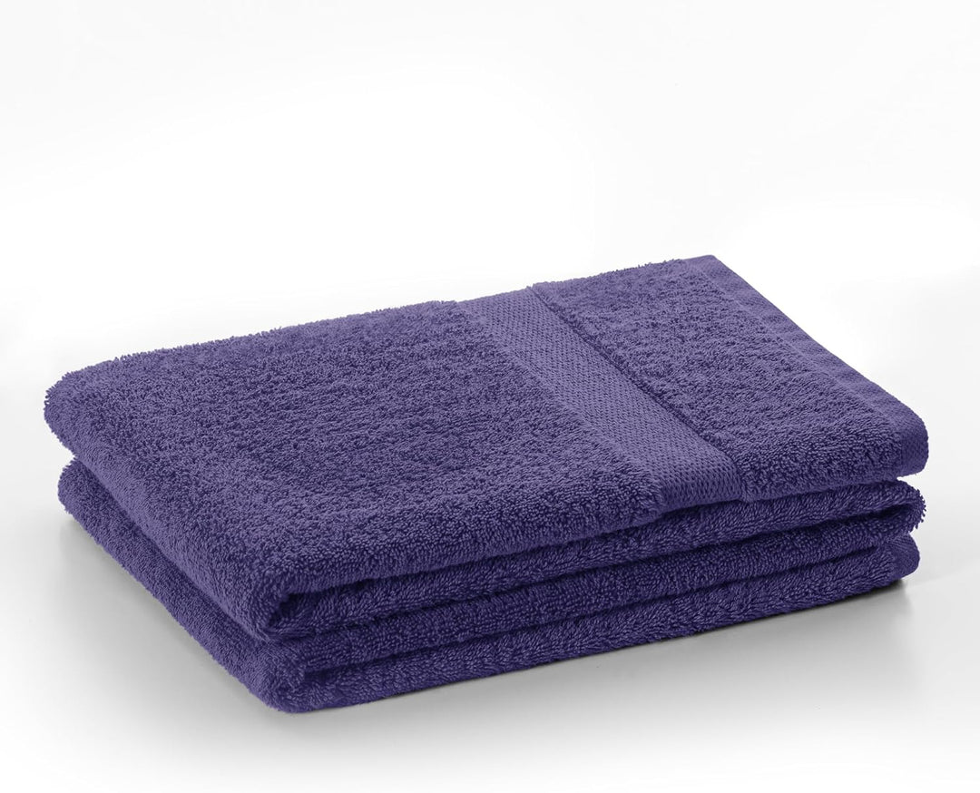 DecoKing 10er Set Baumwolle Qualität 525g/m² 4 Gästehandtücher 30x50 cm 4 Handtücher 50x100 cm und 2