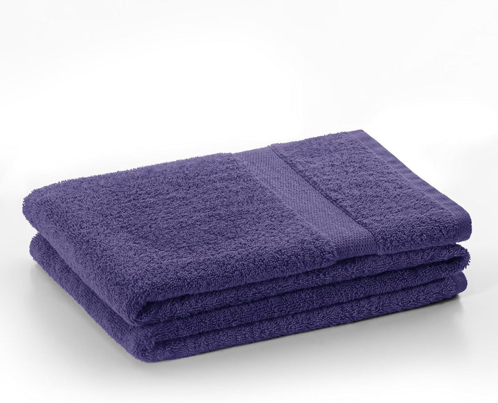 DecoKing 10er Set Baumwolle Qualität 525g/m² 4 Gästehandtücher 30x50 cm 4 Handtücher 50x100 cm und 2
