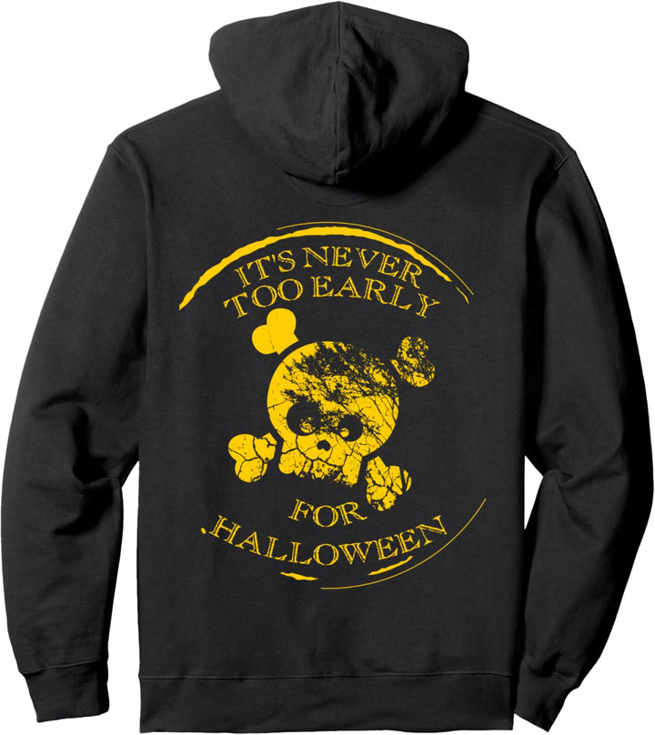 Halloween-Schädel - Für Halloween ist es nie zu früh Pullover Hoodie