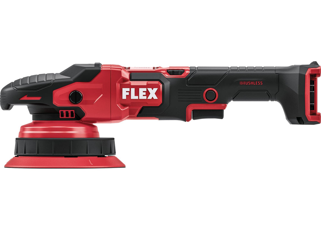 Flex Akku-Exzenterpolierer mit Freilauf 18 V XFE 15 150 18-EC C (mit Gasgebeschalter, einfache Drehz