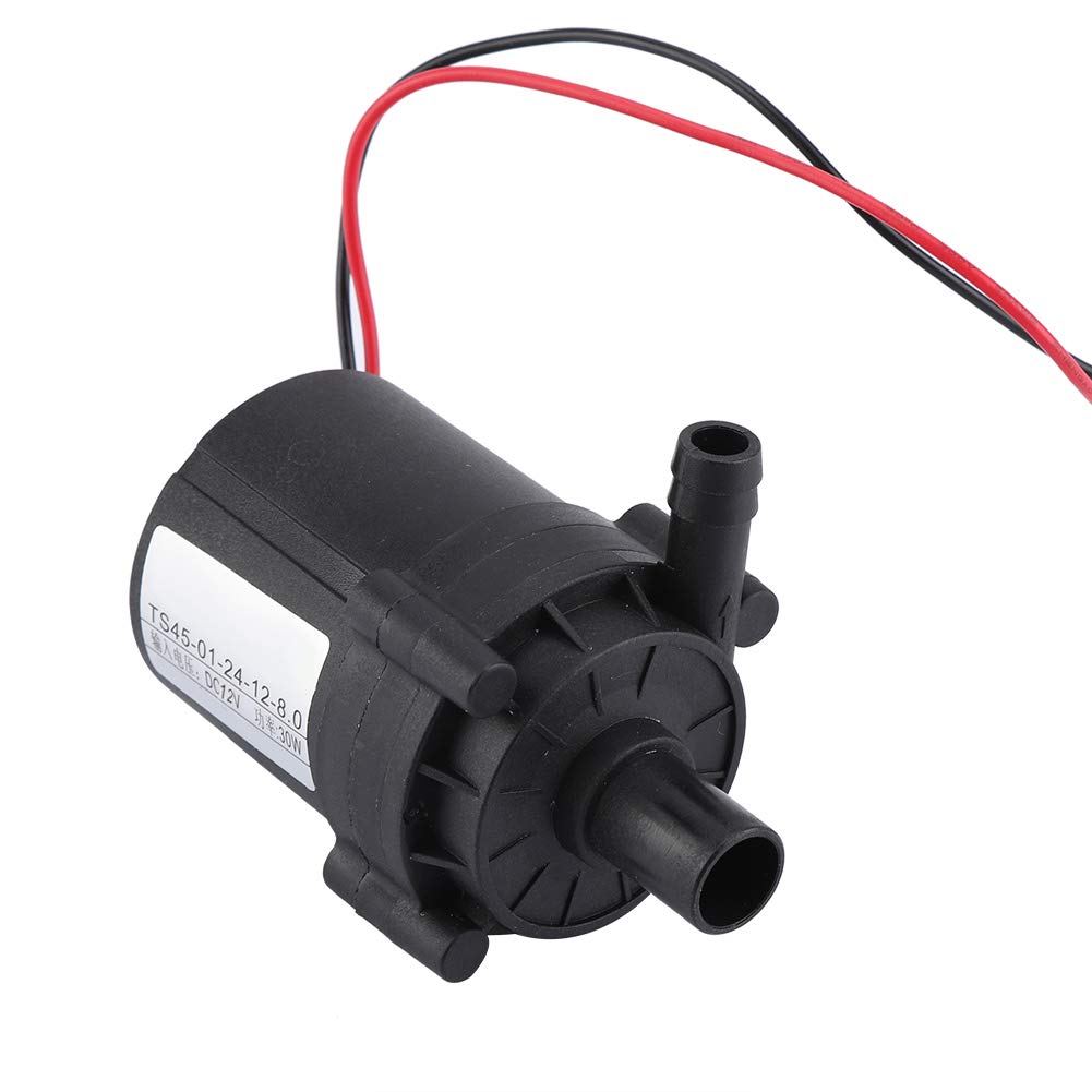 24 / 12V DC Pumpe Bürstenlose Wasserdurchflusspumpe Brushless Tauchwasserpumpe Einstellbare Zirkulat