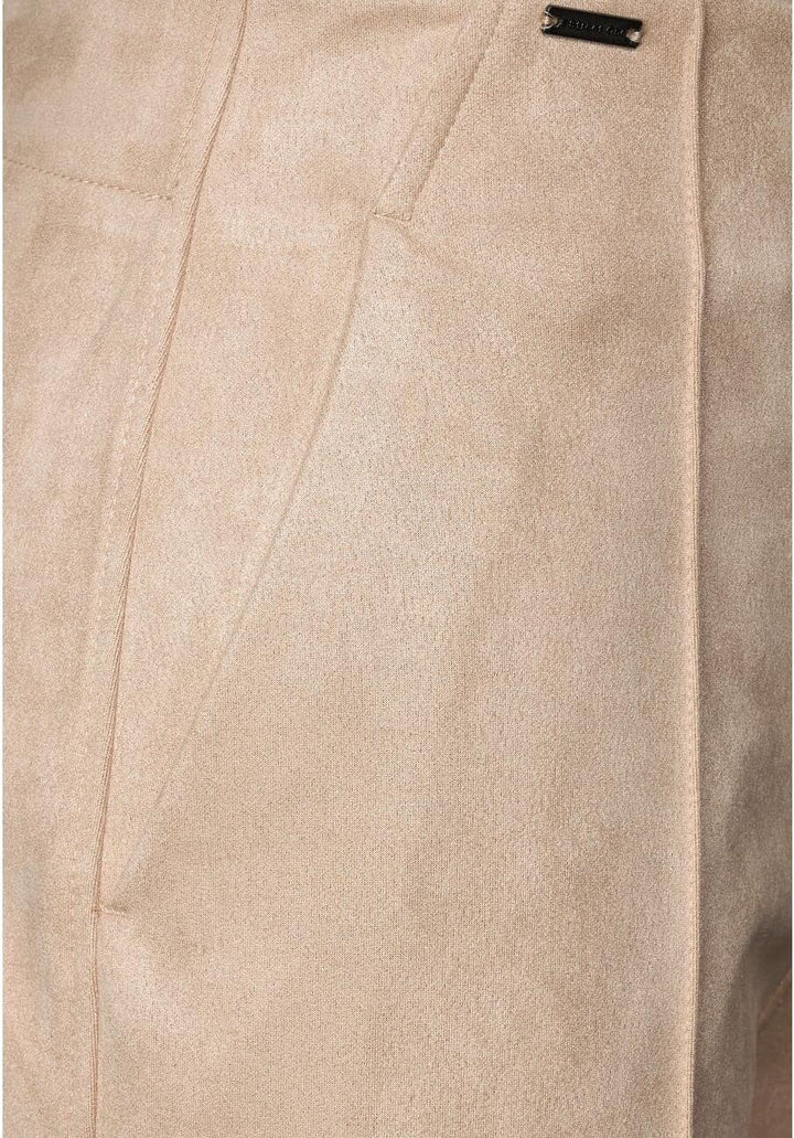 Street One Damen Kunstlederhose A375932 40W / 26L Light Buff Sand, 40W / 26L Light Buff Sand